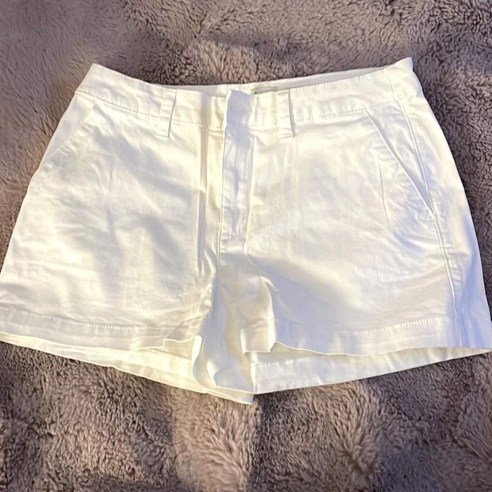 A New Day white cotton shorts.  Size 8.  Brand new.  Never worn.